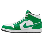 Air Jordan 1 Mid Lucky Green Meeste Tossud Must Valge DQ8426-301 44