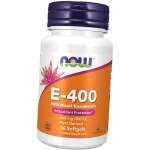 E-vitamiin, segatokoferoolid, looduslikud E-400 segatokoferoolid, Now Foods 250 geelikapslit (36128370) 50softgels