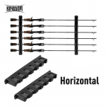 KINGDOM &otilde;ngehoidja 211g 34,8*6,3cm horisontaalne vertikaalne 6 seisu ridvaga &otilde;ngekombinatsioonid &otilde;ngehoidja ja nagi seinale kinnitatav