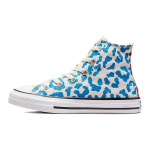 Converse Chuck Taylor All Star High GS Leopardimustriga Laste tossud Mitmev&auml;rviline Egret Kinetic-Blue 672089F 29