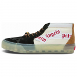 Palm Angels x Vans Sk8-Mid VLT LX Must Unisex Tennised Chipmunk VN0A7TNH78C 35