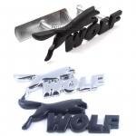 Hundi logoga 3D metallist auto esiv&otilde;re embleem F h&otilde;be