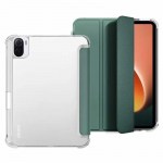 Pliiatsihoidjaga &uuml;mbrisega Redmi Pad SE 11 Redmi Pad 10.61 Smart Cover Xiaomi Mi Pad 5 11 Pro 5 12.4 Mi Pad 6 11 Pro tahvelarvuti nahk&uuml;mbrisele MiPad 5 11 roheline