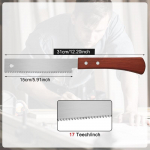 6-tolline tasapinnaline saag, puidust k&auml;epidemega lamesaag T&auml;pne majapidamises kasutatava puidut&ouml;&ouml;tlemise tasapinnalise l&otilde;ikamise t&ouml;&ouml;riist aia-, p&uuml;gamis-, kaunistus- ja majapidamissaed h&otilde;be