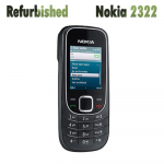 Renoveeritud Nokia avatud originaal Nokia 2322 mobiiltelefon 1 SIM-kaardiga No charger must