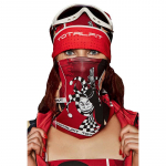 Naiste buff BW7 TotalFit Punane-must-valge (06399781)