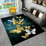 Dream Butterfly lilleala suur vaip, vaipvaip kodu elutoa diivani uksemati sisekujunduseks, Kid Play libisemiskindlad p&otilde;randamatid 160cm x 230cm