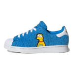 The Simpsons x adidas Superstar Suurem Laps Marge Simpson Laste Tossud Sinine Pilvevalge P&otilde;hiv&auml;rv Must GZ1774 37⅓