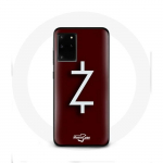 &Uuml;mbris Samsung Galaxy S11 Plus Ozark Season 4 Logo Z valge punase taustaga
