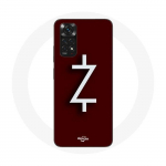 &Uuml;mbris Xiaomi Redmi Note 11 4G Ozark Season 4 Z logo jaoks valge punane taust