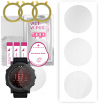 3x apgo Hydrogel Screen Protector for Suunto Core Alpha, Hydrogel Film, with positioning layer easy installation