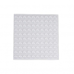 100 tk/komplekt p&otilde;rkeraua kleebised kokkup&otilde;rkevastased mini silikoonist poolringi uksega p&otilde;rkerauad majapidamistarbed E