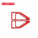 2pcs Carbon fiber for BMW 3 Series E46 1997-2004 Car Rear Reading Light Lamp Decoration Stickers Auto Interior Accessories must