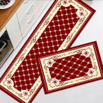 K&ouml;&ouml;gi p&otilde;rand Kaheosaline pika ribaga &otilde;li absorbeeriv libisemisvastane jalapadi Kodu sissep&auml;&auml;su uksematt WC m&auml;&auml;rdunud vesi pesemine lihtne tuul Package 1 must