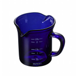 Vitraažist kahekordse seinaga piimakann kohvitass K&otilde;rge borosilikaatklaas M&otilde;&otilde;detav tass Itaalia klaas Kohvitass