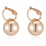 Kinel Rose Gold Color Ball Drop k&otilde;rvar&otilde;ngad naistele Minimalistlik disain Trend Ehted roosa kuldne v&auml;rv