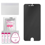 apgo Privacy Matte Hybrid protective glass compatible with Apple iPhone 7, flexible nano glass, great replacement for tempered glass, scratch-resistan