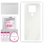 apgo MATTE Protective Skin Sticker for the back compatible with Tecno Camon 16, Wrap Film, Hydrogel Film, Flexible, Soft TPU with positioning layer ea