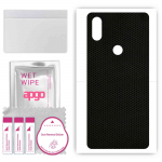 apgo Protective Skin Sticker for the back compatible with Xiaomi Mi Mix 3 5G, Wrap Film, Foil, Vinyl - Pattern Matrix
