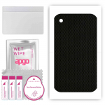 apgo Protective Skin Sticker for the back compatible with Apple iPhone 3GS, Wrap Film, Foil, Vinyl - Pattern Matrix