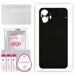 apgo Protective Skin Sticker for the back compatible with Nothing Phone 2, Wrap Film, Foil, Vinyl - Pattern Matrix