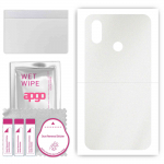 apgo Protective Skin Sticker for the back compatible with Xiaomi Mi 8, Wrap Film, Foil, Vinyl - Pattern Matte Transparent