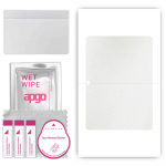 apgo Protective Skin Sticker for the back compatible with Teclast M20 4G, Wrap Film, Foil, Vinyl - Pattern Matte Transparent