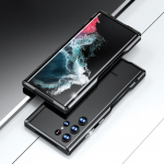Luksuslik metallist alumiiniumist kaitseraam Samsung Galaxy S22 Ultra 5G jaoks, telefoni&uuml;mbrise raam, p&otilde;rutuskindlad telefoni&uuml;mbrised, Coque Fundas For S22Ultra 6.8inch