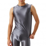 Meeste vest, l&auml;ikiv, sile pind, puhas v&auml;rv, &otilde;huke istuvus, k&otilde;rge elastsusega varrukateta, &uuml;mara kaelaga Fitness Treening J&otilde;usaalis Aktiivr&otilde;ivad Igap&auml;evased riided M hall