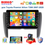 8-tolline Androidi autoraadio m&auml;ngija stereo peaseade Toyota Allion Premio 2007-2015 jaoks juhtmevaba Android Auto Carplay Wifi 8''-8-core-6+128