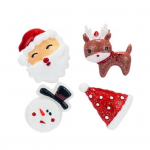 3 tk/komplekt J&otilde;uluprossid Vintage pidulik armas multikas geomeetriline pleekimatu dekoratiivne paberkaardiga j&otilde;uluvana pruun