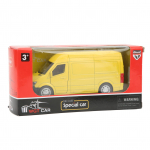 1/32 Benzi tarbes&otilde;iduk, valatud automudel, tagasit&otilde;mmatav survevalatud automudel, t&auml;iuslikud detailid, &otilde;petlik sulam lastele &otilde;ues kasutamiseks 1/32-Size:14.5*5*7cm kollane