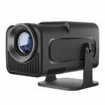 Android 11 390ANSI HY320 Projektor 4K Natiivne 1080P Kahekordne Wifi6 BT5.0 Kino V&auml;ljas Kaasaskantav Projektor T&auml;iustatud HY300 EU must