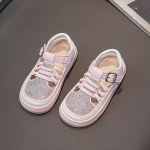 T&uuml;drukutele Pehme tallaga kingad Lastele V&auml;ikelapsele T&uuml;drukutele Mood Tantsukvaliteediga printsessikingad Laste vabaajasandaalid Laste PU-nahast tantsukingad 36 must