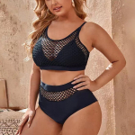 Naiste ujumisriided seksikas v&otilde;rgust patchwork bikiinid ujumistrikoo suur suurus &uuml;hev&auml;rviline ujumistrikoo Hawaii mere&auml;&auml;rne rannariided rannariided XXXXL