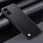 Luksuslik PU Nahast &Uuml;mbris Sony Xperia 5 V 5V jaoks Kate Matt Silikoonist Kaitse Telefoni&uuml;mbris Sony Xperia 1 10 V 1V 10V 5G jaoks Coque For Xperia 5 V must