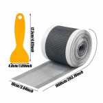 L&otilde;ikatav du&scaron;i &auml;ravoolu juuksep&uuml;&uuml;dur isekleepuvad kleebised &uuml;hekordselt kasutatav v&otilde;rk Vannitoa k&ouml;&ouml;givalamu juuksefilter 10cm*10m