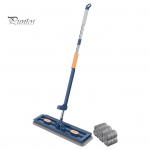 1 komplekti mopikomplekt 6 mikrokiust padjaga 360-kraadise p&ouml;&ouml;rlemisega suure lameda peaga m&auml;rg- ja kuivkasutus Pika k&auml;epidemega drenaažikaabits Mitmeotstarbeline p&otilde;randapuhastus sinine