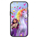 Kaas iPhone 15 14 Xiaomi Redmi Note 13 12 11 Pro Max X 8 7 9 XR Samsung Galaxy S24 S23 A05 OPPO A15 Huawei Cartoon Unicorn Horse telefoni&uuml;mbris for Redmi 10C
