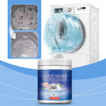 Pesumasina puhastamiseks m&otilde;eldud kihisevad tabletid, v&otilde;imas mustuseeemaldus, kihisevate tablettide puhastamine, v&otilde;imsad puhastustabletid sinine