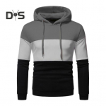 Meeste s&uuml;gistalvine kapuuts Colorblock pingutusn&ouml;&ouml;riga pikkade varrukatega suur tasku kapuutsiga retro &otilde;huke vaba kooli igap&auml;evane riietus vabaaja sporditopp M kollane