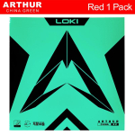 LOKI ARTHURi seeria lauatennise kummist kleepuv professionaalne lauatennise kummileht Eelh&auml;&auml;lestatud k&auml;sn Arthur Hiina Aasia Euroopa LACg Red