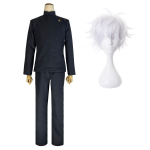 Jujutsu JJK Anime Suguru Geto Satoru Gojo Itadori Yuji Nanami Kento Inumaki Toge Yuta Okkotsu Cosplay kost&uuml;&uuml;miparukas XXS-2XL L-(Costume+Wig)