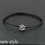 H&otilde;beda v&auml;rvi &uuml;mmargused kivid kristallid AAA tsirkoon &otilde;huke punane k&ouml;is niit punutud k&auml;ev&otilde;rud naistele kingitused pulsearid