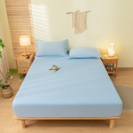 Pehme ja sile &uuml;hev&auml;rviline lihvitud puuvillane voodilina &uuml;he- ja kaheinimesevooditele, pakkudes mugavust ja kaitset tolmu eest. Pillowcase 48*74 (2 pieces)