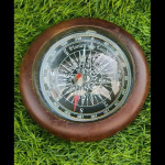 Balajm Poolkuu Optiline Kompass Puidust Tahke L&auml;&auml;ts Merenduslik Kompass Kompass (Pruun)