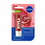 NIVEA Shine hooldav huulepalsam, granaat&otilde;un, 4,8G, punane