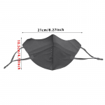 Ice Silk n&auml;omask P&auml;ikesekaitse Suvine Hingav meestele Naistele Outdoor Running Sport Mask One Size tumehall v&auml;rv