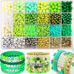 24-ruudustikuline ABS v&auml;rvitud helmeste DIY vahet&uuml;ki ja kirjahelmeste kombinatsioon HL-404 (about 2220pcs) sinine
