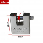 Multifunktsionaalne roostevastane aken koos 3 v&otilde;tmega v&auml;ravakarbi tabaluku riistvara kodu parandamise ukselukk 40mm